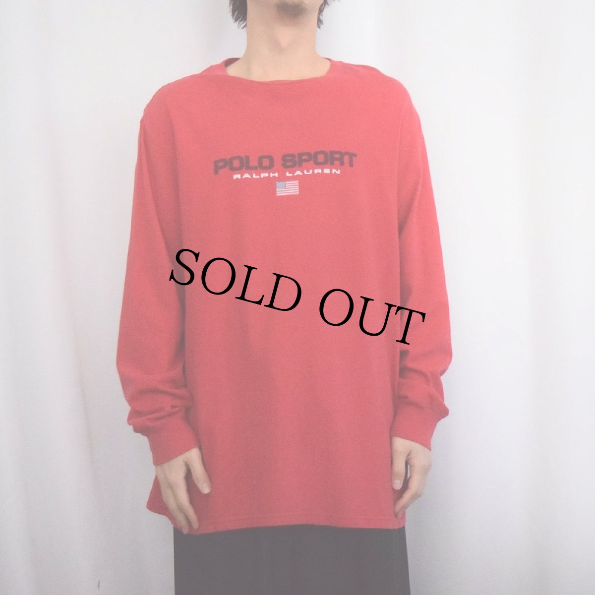 画像3: 90's POLO SPORT Ralph Lauren ロゴプリントロンT (3)
