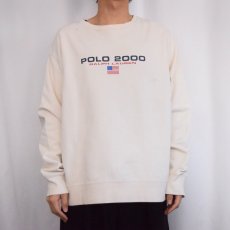 画像3: 90's POLO SPORT Ralph Lauren ロゴプリントスウェット L (3)