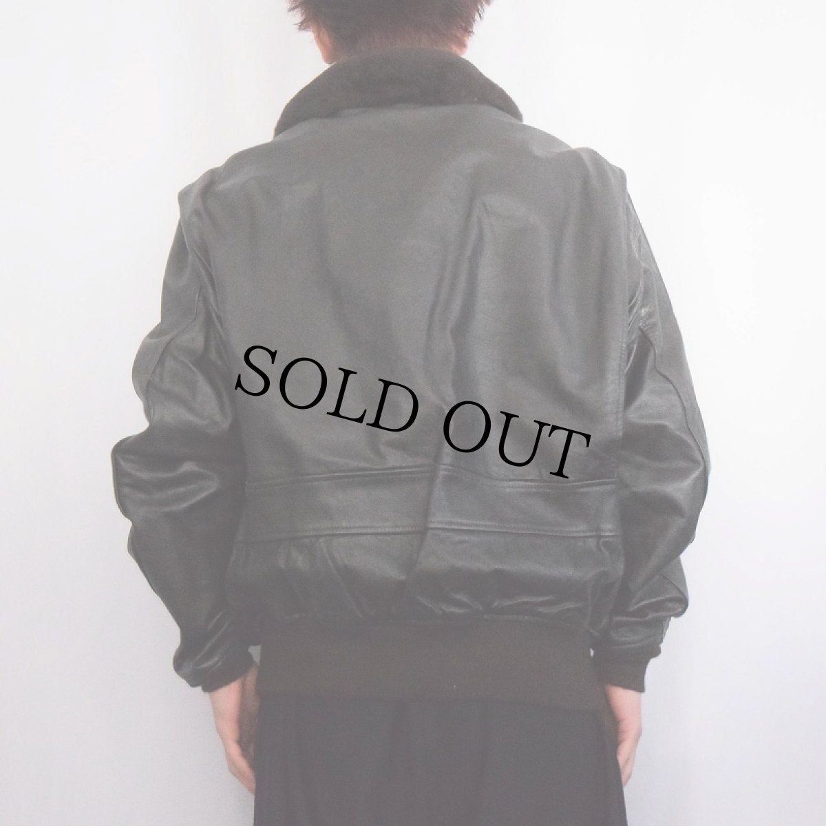 画像3: FLIGHT APPAREL INDUSTRIES INC. "G-1 TYPE" フライトレザージャケット 48L (3)