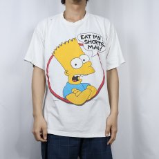 画像2: 90's THE SIMPSONS USA製 "BART SIMPSON" キャラクタープリントTシャツ XL (2)