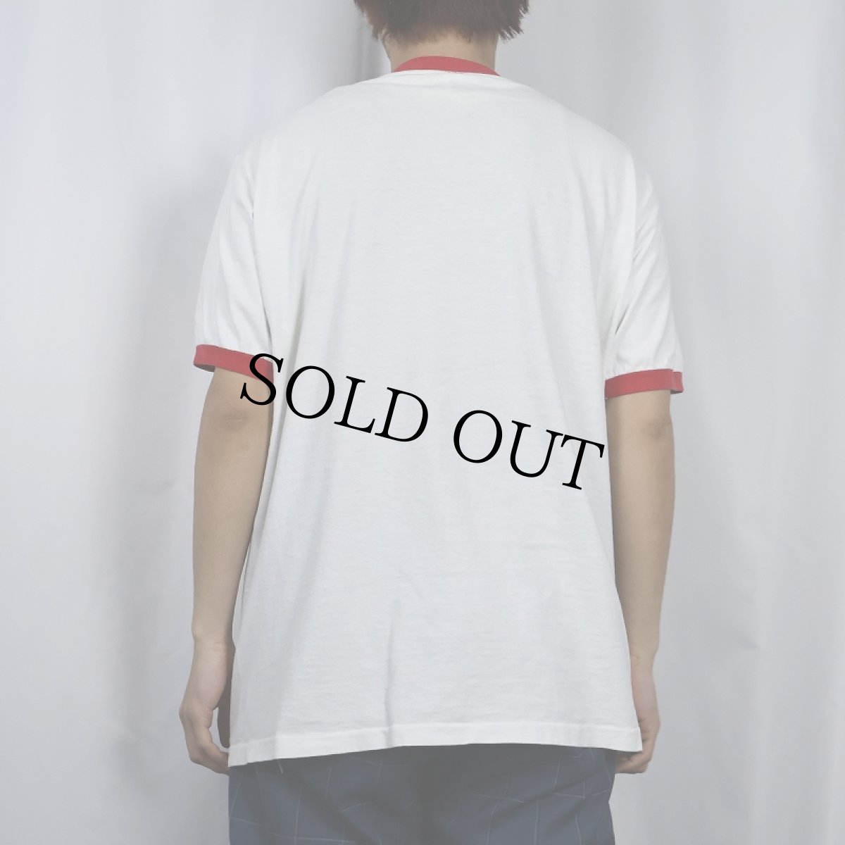 画像3: 90's Pillsbury Doughboy USA製 キャラクターパロディプリントTシャツ L (3)