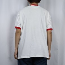 画像3: 90's Pillsbury Doughboy USA製 キャラクターパロディプリントTシャツ L (3)
