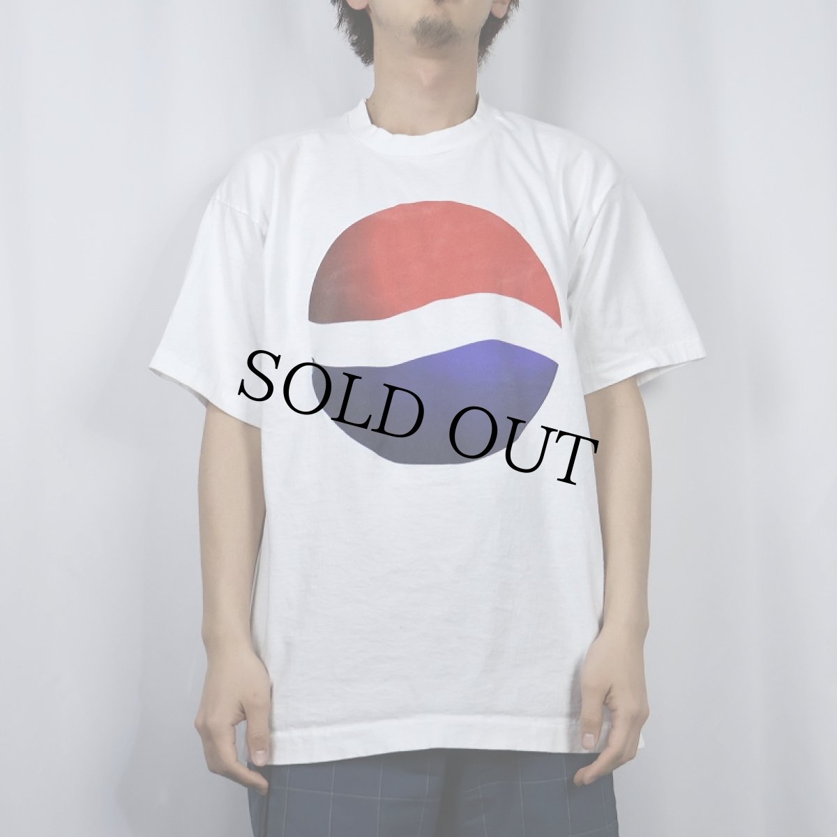 画像2: 90's PEPSI CANADA製 飲料メーカー ロゴプリントTシャツ XL (2)