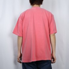 画像3: 90's BANANA REPUBLIC USA製 後染め 無地ポケットTシャツ M (3)