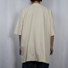 画像3: 90's BANANA REPUBLIC USA製 無地ポケットTシャツ XL (3)