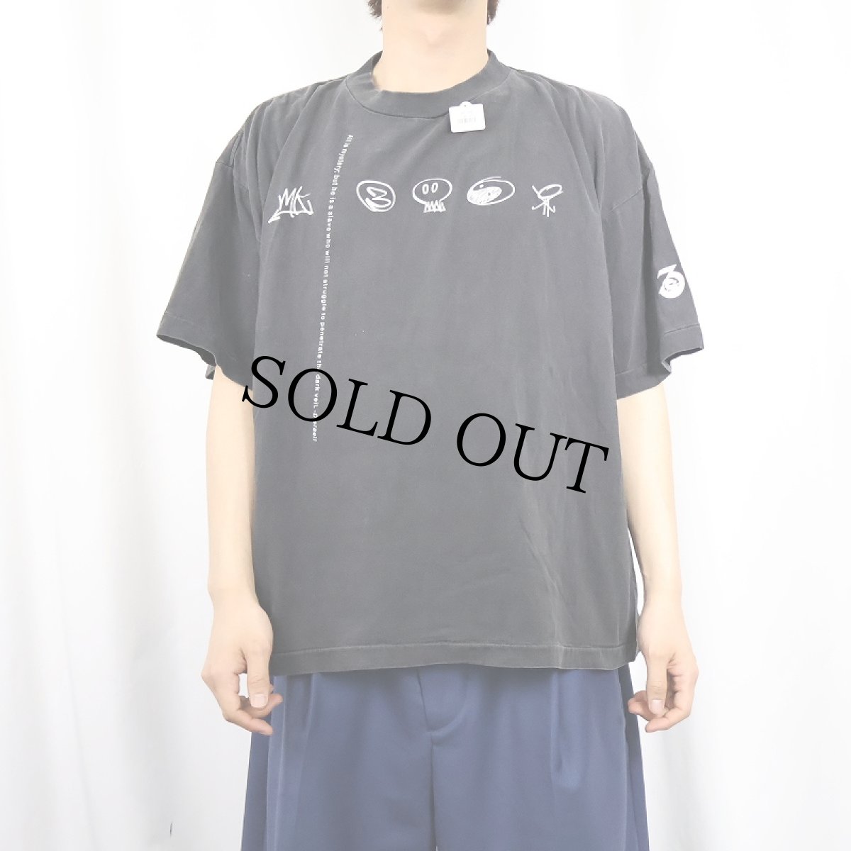 画像2: 90's〜 Benjamin Disraeli 偉人名言プリントTシャツ BLACK L (2)