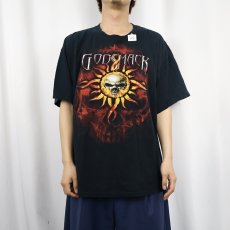 画像3: 2000's Godsmack "MASSCHAOS TOUR 2012" ヘヴィメタルバンドプリントTシャツ BLACK XL  (3)