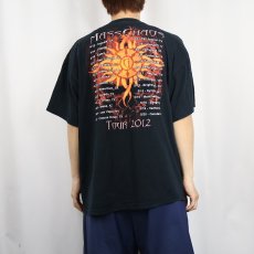 画像4: 2000's Godsmack "MASSCHAOS TOUR 2012" ヘヴィメタルバンドプリントTシャツ BLACK XL  (4)