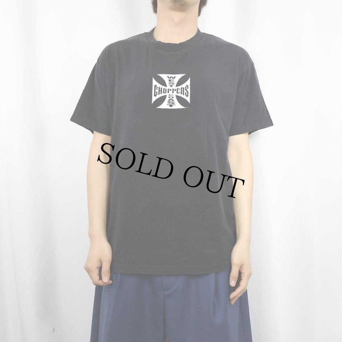 画像3: WEST COAST CHOPPERS ロゴプリントTシャツ BLACK L (3)