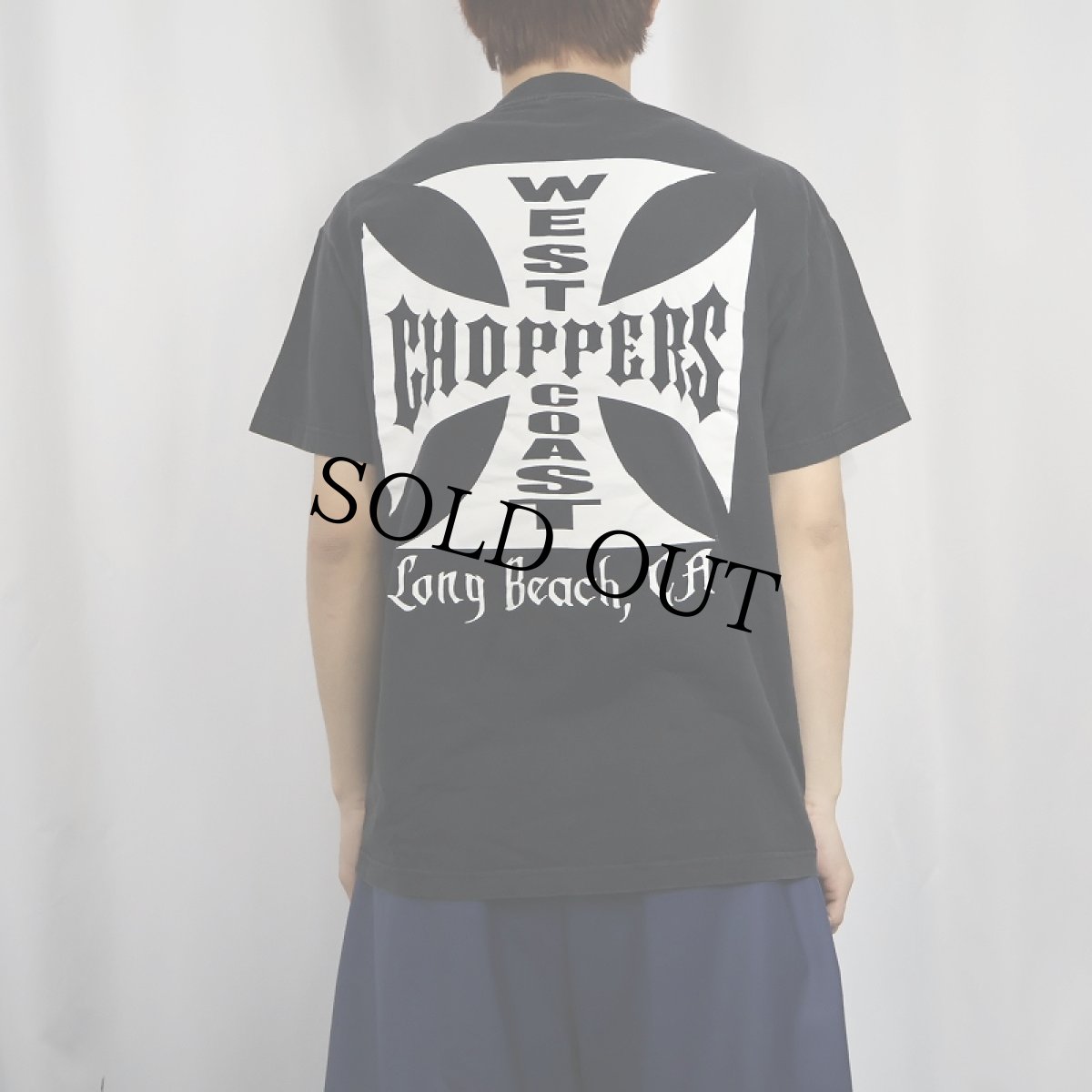 画像4: WEST COAST CHOPPERS ロゴプリントTシャツ BLACK L (4)