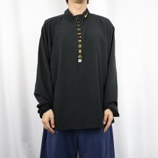 画像2: NIKE "LIVESTRONG" ハーフジッププルオーバージャケット BLACK XL (2)