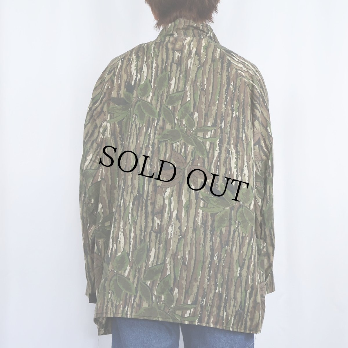 画像3: リアルツリーカモ柄 メッシュジップジャケット (3)