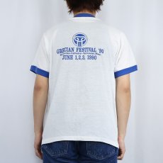 画像3: 80's Miller USA製 "Genuine Draft" ビールメーカー リンガーTシャツ L (3)