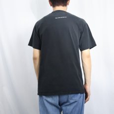 画像3: Google Video コンピューター企業 ロゴプリントTシャツ BLACK (3)