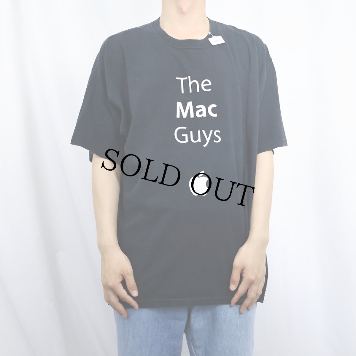 画像3: 2000's Apple "The Mac Guys" コンピューター企業プリントTシャツ BLACK (3)