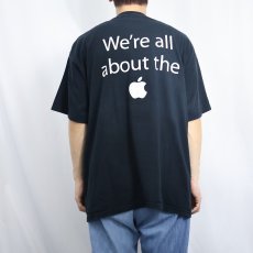 画像4: 2000's Apple "The Mac Guys" コンピューター企業プリントTシャツ BLACK (4)