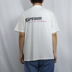画像4: Xircom "THIS WAY TO A WIRELESS FUTURE" コンピューター企業プリントTシャツ L (4)