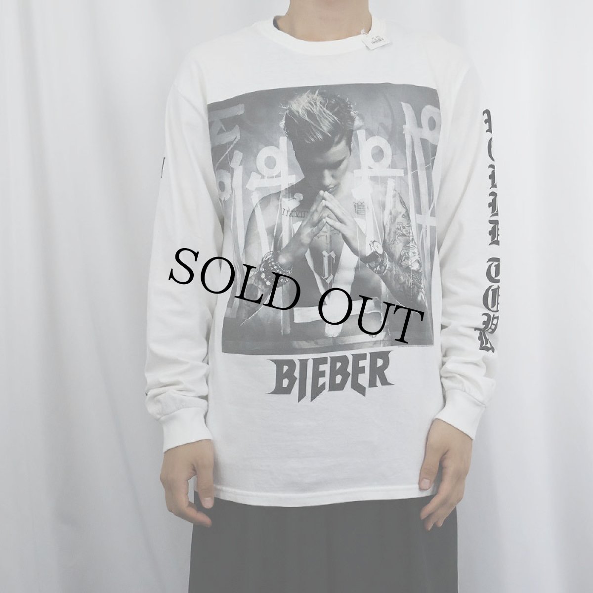 画像3: Justin Bieber "Purpose Tour" ミュージシャンツアーロンT M (3)