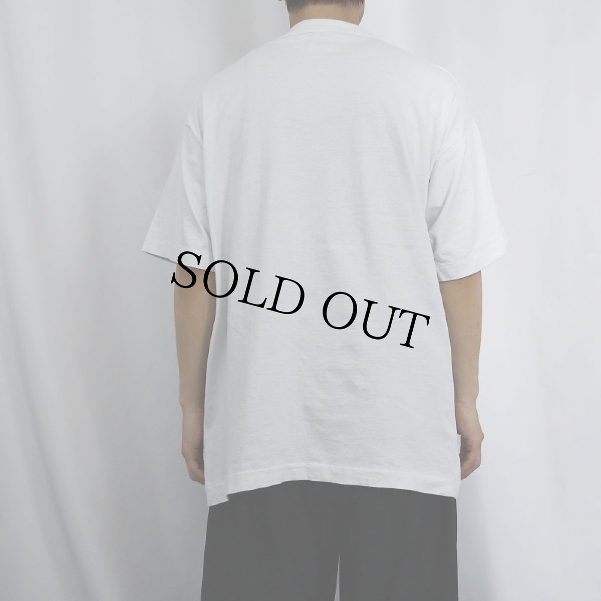 画像3: 90's MUHAMMAD ALI VS GEORGE CHUVALO CANADA製 ボクサープリントTシャツ XL サイン入り (3)