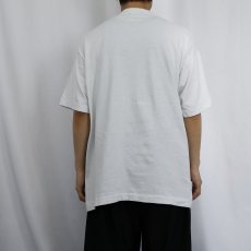 画像3: 90's MUHAMMAD ALI VS GEORGE CHUVALO CANADA製 ボクサープリントTシャツ XL サイン入り (3)