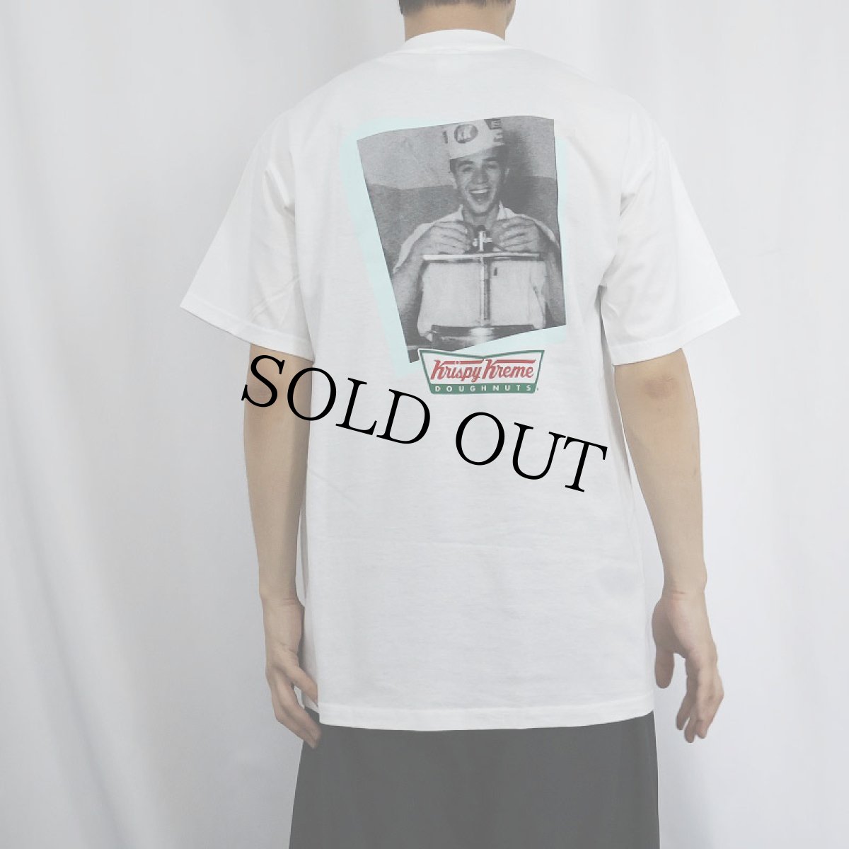 画像4: Krispy Kreme Doughnuts ドーナツショップ フォトプリントTシャツ L (4)