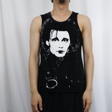 画像2: 90's Edward Scissorhands USA製 映画プリント カットオフTシャツ BLACK XL (2)