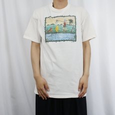 画像2: 90's PLANT THE EARTH USA製 ''POOH'' キャラクタープリントTシャツ L (2)