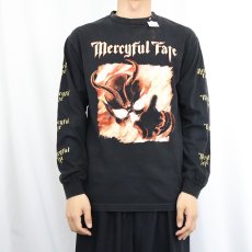 画像3: Mercyful Fate ヘヴィメタルバンドプリントロンT BLACK  (3)