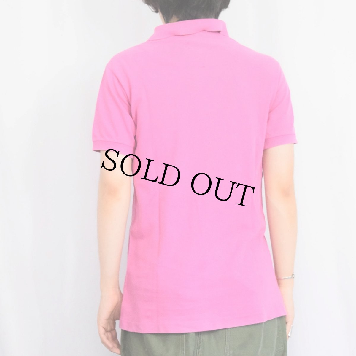 画像3: 80's CHEMISE LACOSTE FRANCE製 鹿の子ポロシャツ SIZE3 (3)