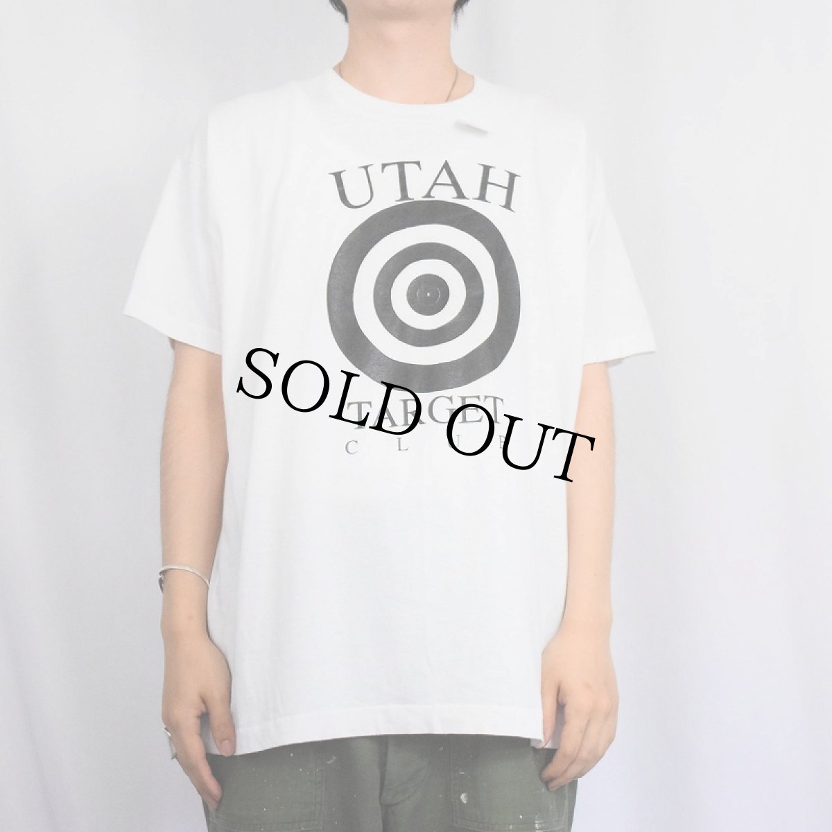 画像2: 90's UTAH TARGET CLUB プリントTシャツ (2)
