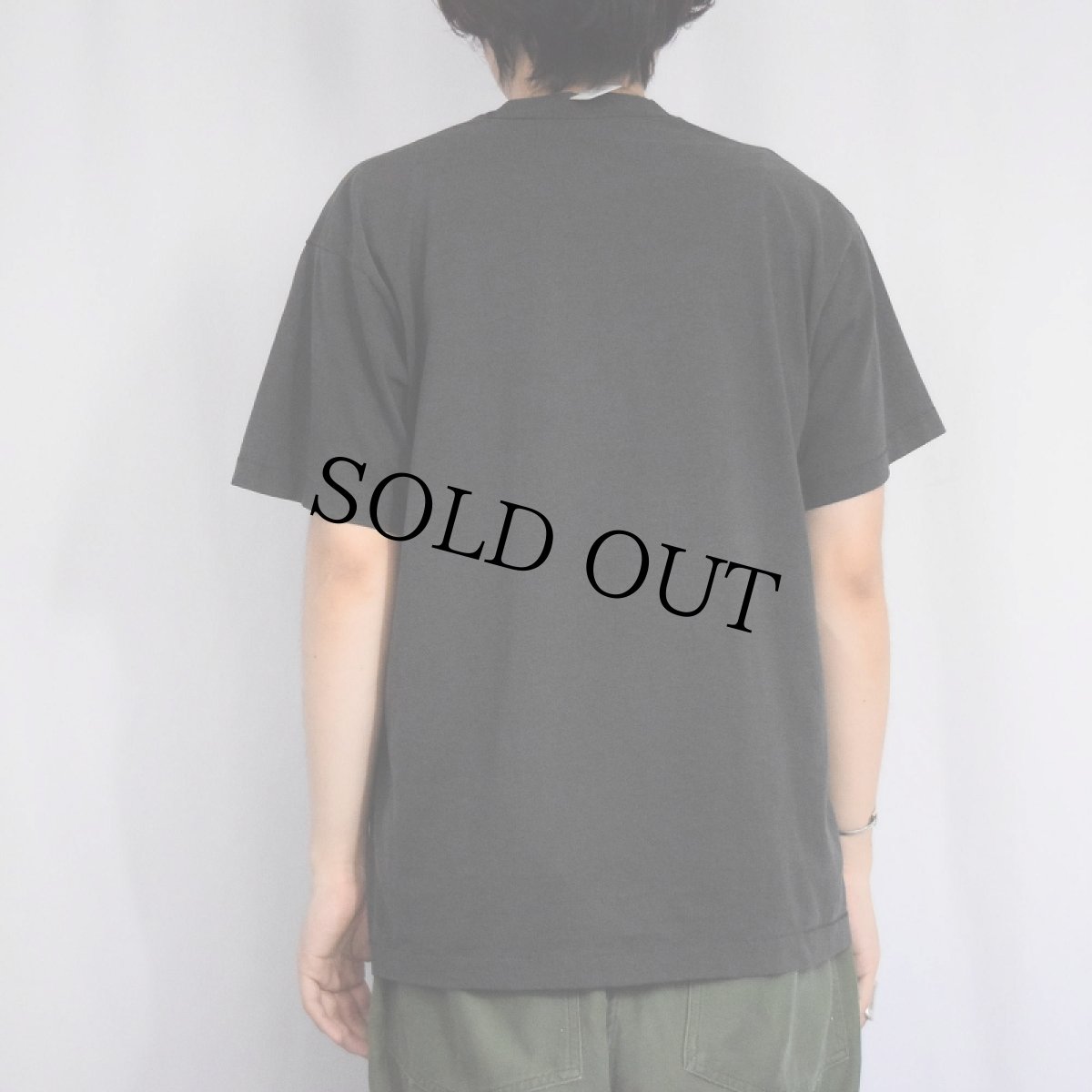 画像3: 80's "FLY" ギミックプリントTシャツ BLACK L (3)