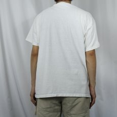 画像3: 90's USA製 "Dare to DREAM" ブラックカルチャー メッセージプリントTシャツ L (3)