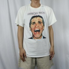 画像2: AMERICAN PSYCHO サイコホラー映画 プリントTシャツ L (2)