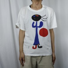 画像2: 2000's Joan Miro アートプリントTシャツ (2)