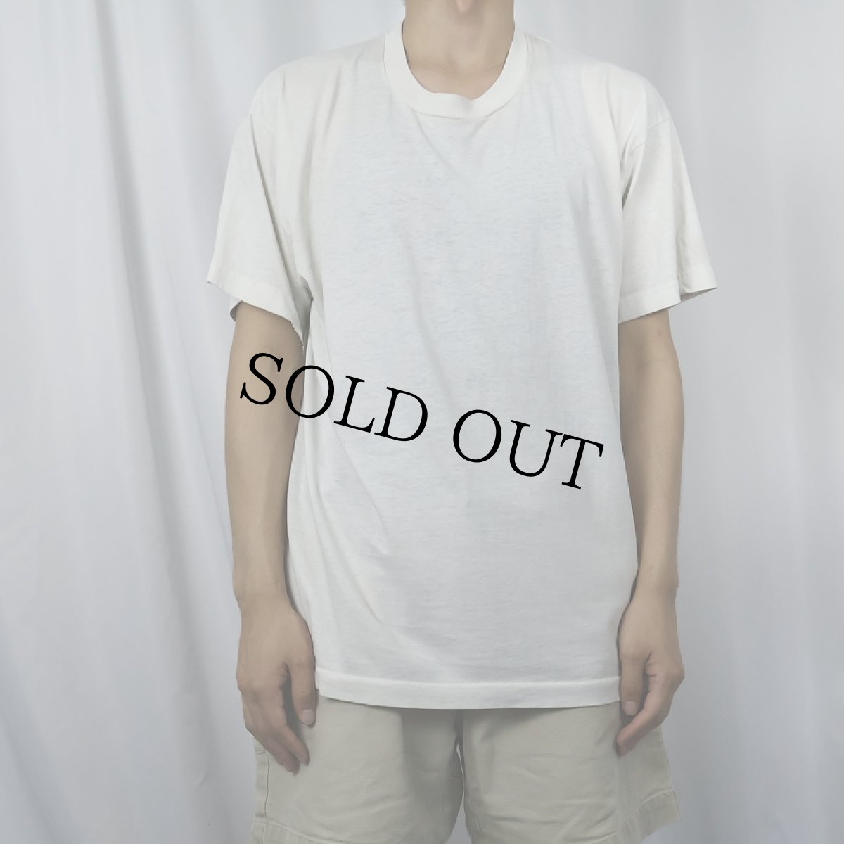 画像2: 【SALE】 80's Whippes Peter USA製 "JULY 4TH,1776... Lest we forget" フォトプリントメッセージTシャツ XL (2)