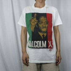 画像3: 80's MALCOM X. USA製 偉人名言プリントTシャツ XL (3)