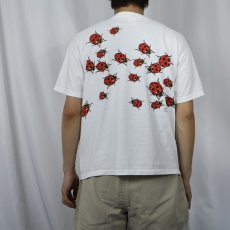 画像3: 90's〜 Wild Cotton てんとう虫柄 プリントTシャツ M (3)