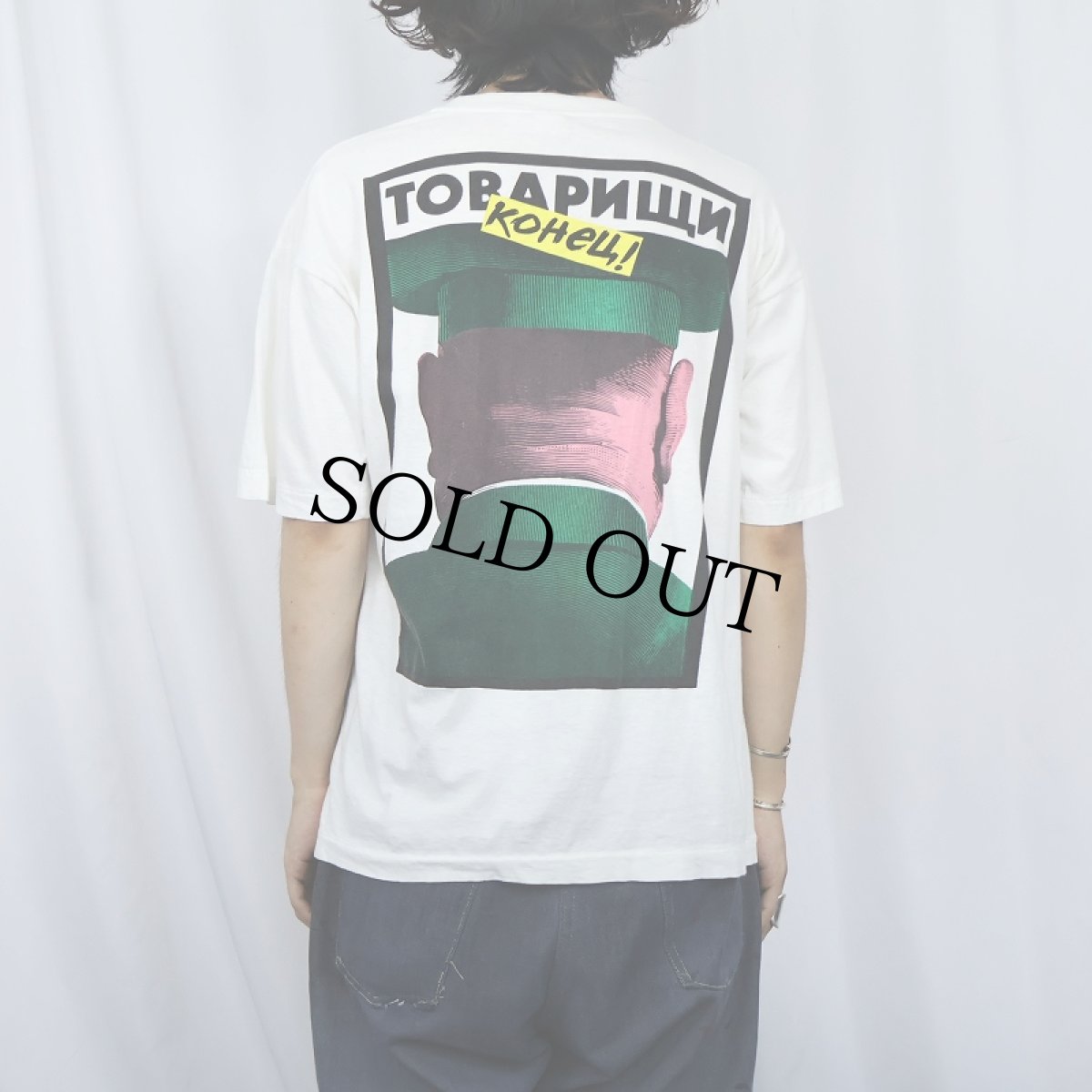 画像4: 90's "TOBAPNWN KOHEU" プリントTシャツ XL (4)