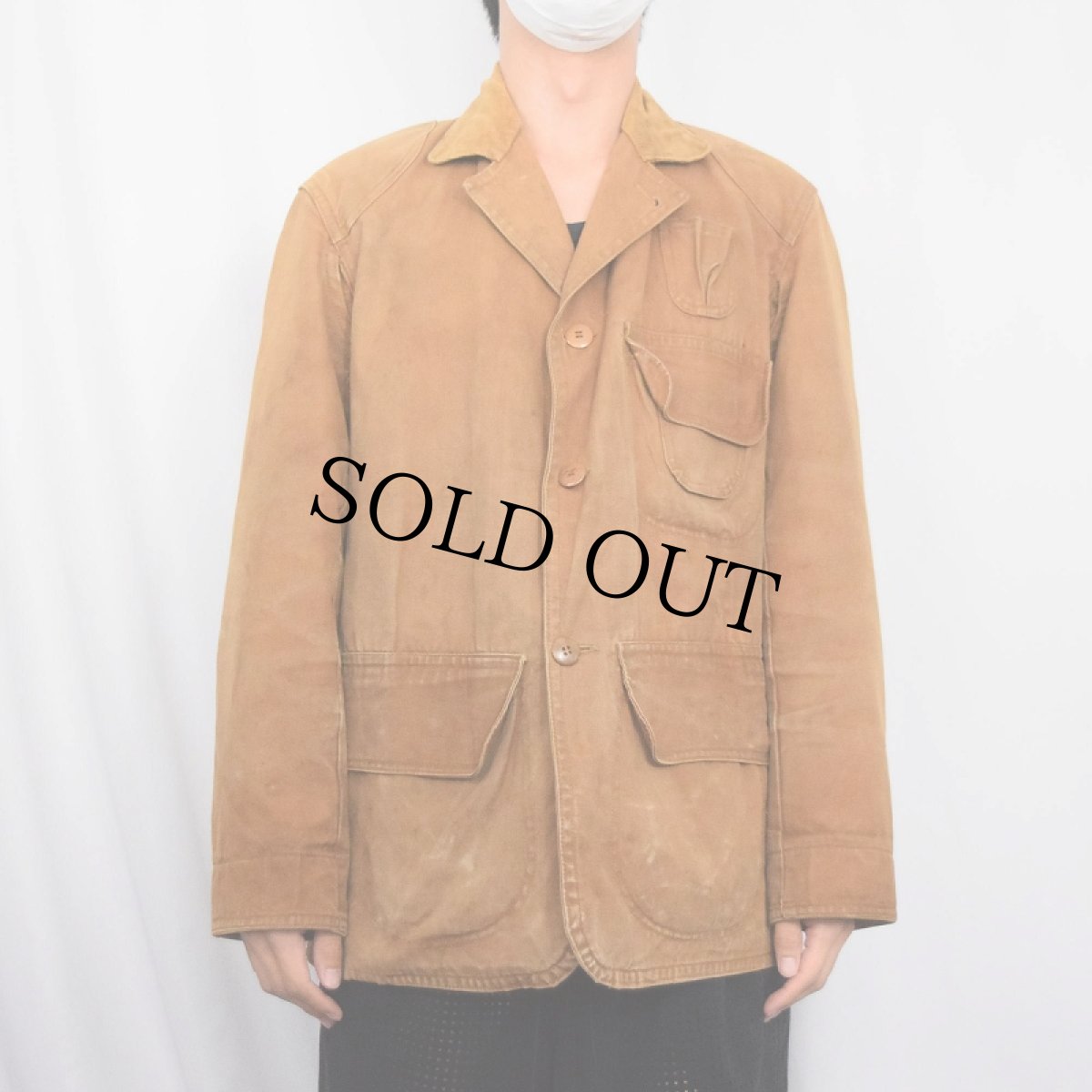 画像3: 40's THE DRYBAK CORP. ダックハンティングジャケット SIZE36 (3)