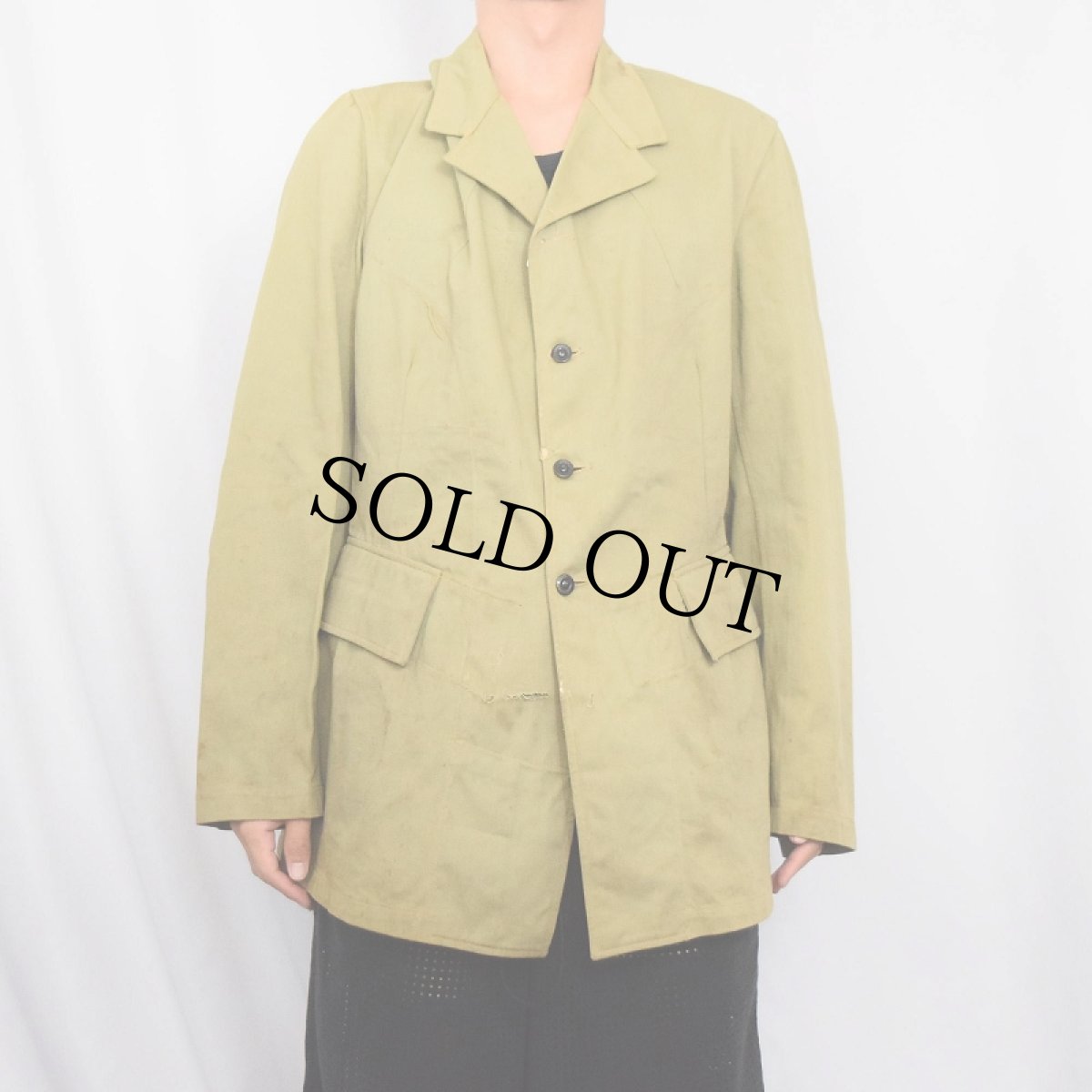 画像3: 40's WWII Canadian Army "HOUSE OF STONE 1942 TORONTO" トロピカルジャケット (3)