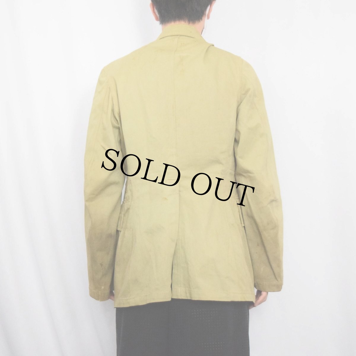 画像4: 40's WWII Canadian Army "HOUSE OF STONE 1942 TORONTO" トロピカルジャケット (4)