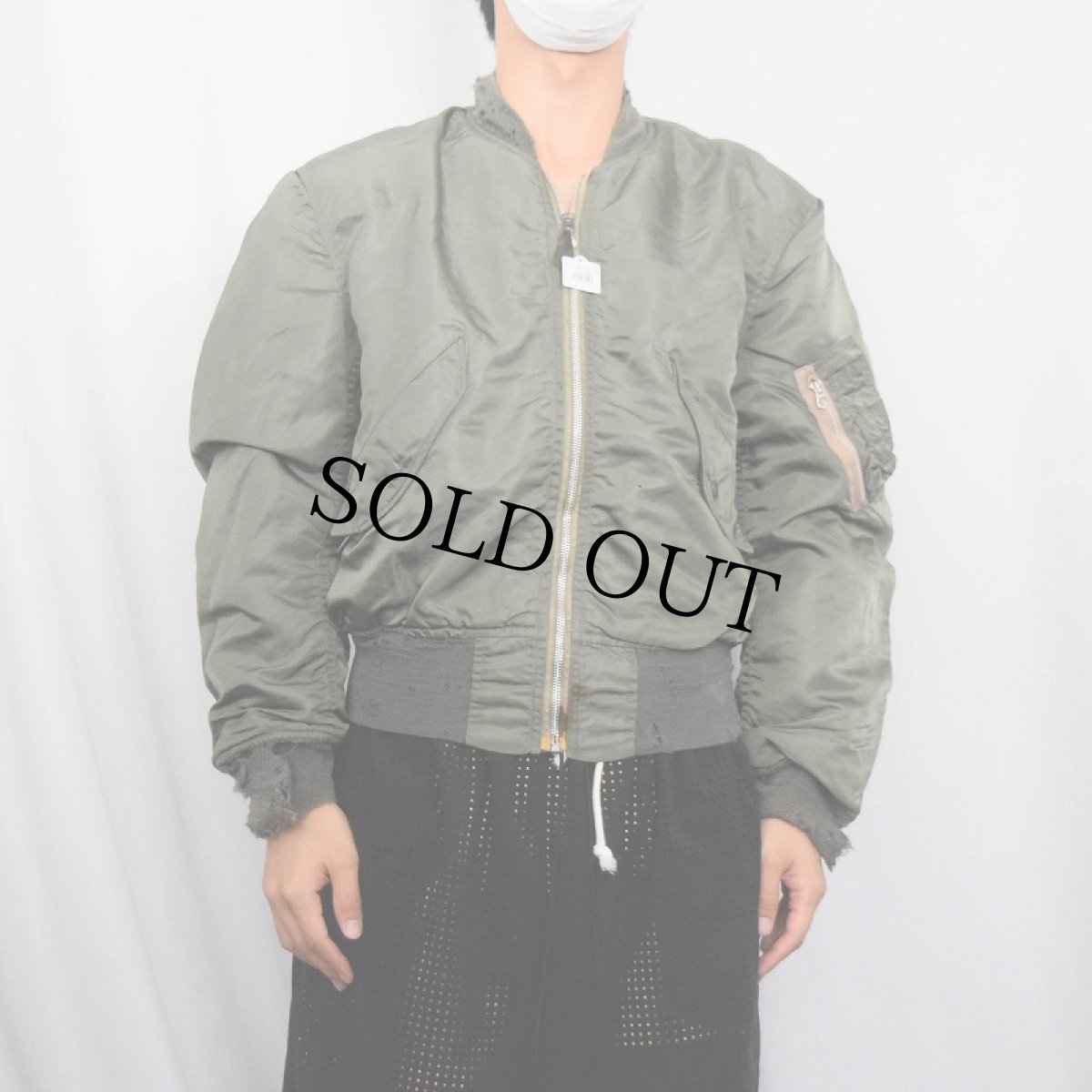 画像3: 70's U.S.AIR FORCE L-2B フライトジャケット MEDIUM (3)