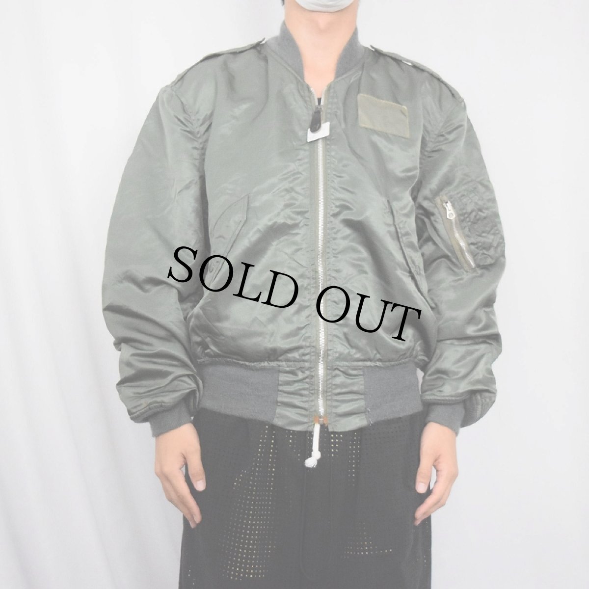 画像3: 民間品 70's U.S.AIR FORCE L-2B フライトジャケット LARGE (3)