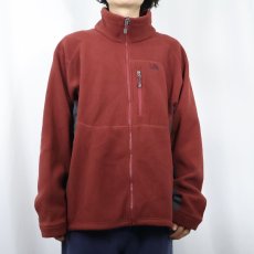 画像2: 2000's NIKE ACG "FIT THERMA" ロゴ刺繍 フリースジップジャケット XL (2)