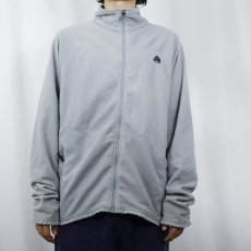 画像2: 2000's NIKE ACG "FIT THERMA" ロゴ刺繍 フリースジップジャケット XL (2)