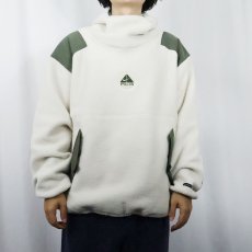 画像3: 90〜2000's NIKE ACG USA製 "NINJA" フリースプルオーバージャケット M (3)