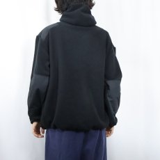 画像4: 90〜2000's NIKE ACG USA製 "NINJA" フリースプルオーバージャケット BLACK M (4)