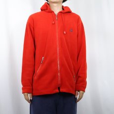 画像2: 〜2000's NIKE ACG "DRI-FIT" ロゴ刺繍 フリースジップパーカー S (2)