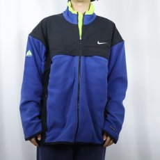 画像2: 90's NIKE ACG "THERMAL LAYER 2" ロゴ刺繍 フリースジャケット XL (2)
