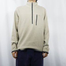 画像2: 2000's NIKE ACG ロゴ刺繍 ニットプルオーバージャケット M (2)